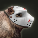 The capybara wearing Jason Voorhees' mask avatar from Age of Empires III: Definitive Edition.